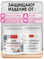 Комбо лаков для мебели (глянцевый+матовый) 2х50