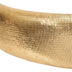 Ободок из золотого жаккарда