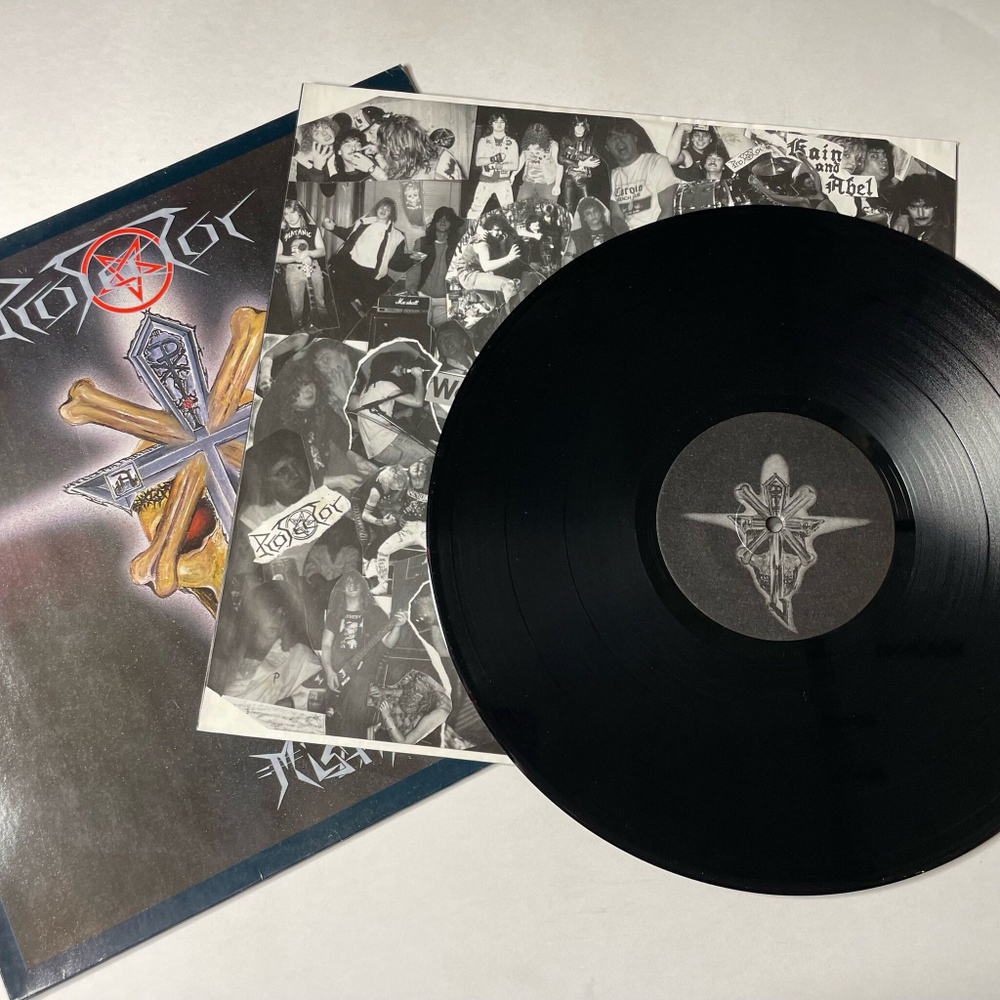 Винтажная виниловая пластинка LP Protector Misanthropy (Germany 1987) 45 RPM, Mini-Album