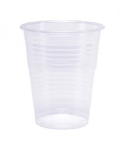 Стаканы пластиковые 180мл 2,72г ПП прозрачные (200/4000шт)