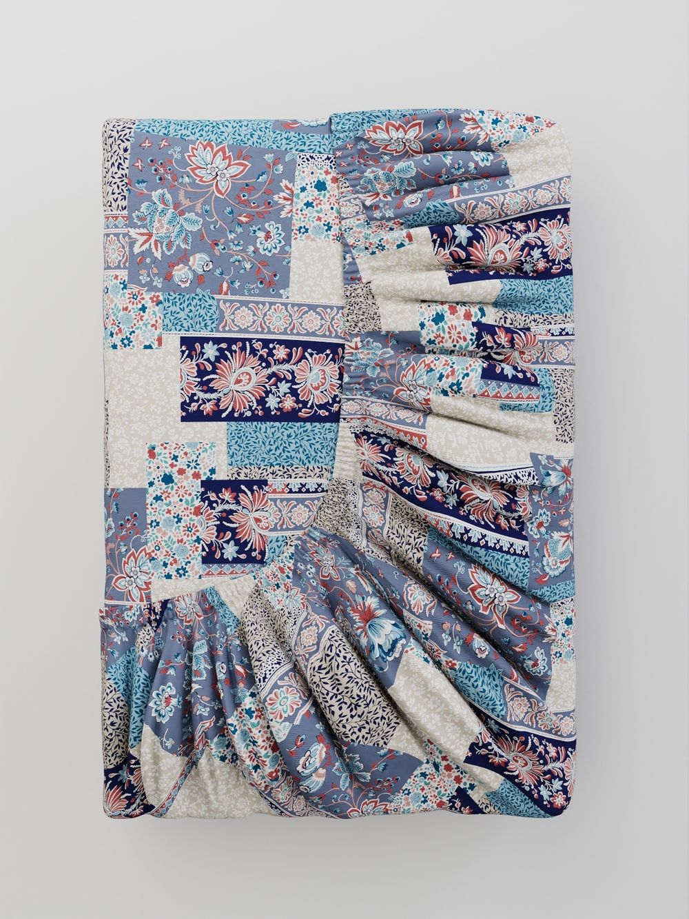 Простынь на резинке Сказка "Лоскутная мозаика" 180х200 см