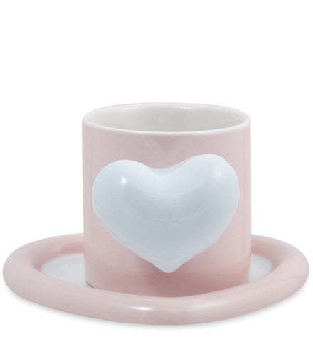 GAEM Art MUG-416/2 Чайная пара «Сердце»