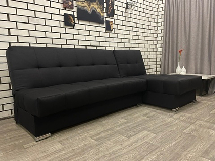 Белиз с оттоманкой Popermoon 32 (рогожка)