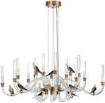 Подвесная люстра Odeon Light Lark 5431/37L золотой
