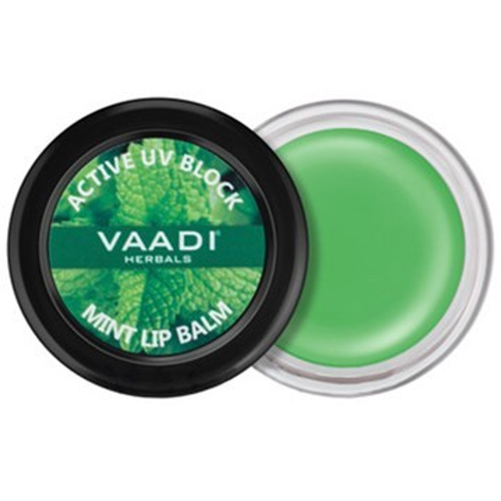 Бальзам для губ Vaadi Herbals Мята Mint Lip Balm 6 г