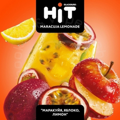 Табак для кальяна BLACKBURN HiT Maracuja Lemonade (Маракуйя Лимонад) с ароматом «маракуйя, яблоко, л