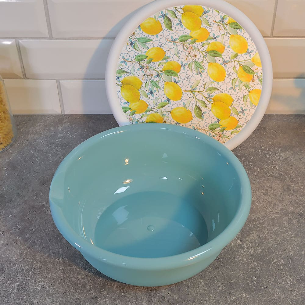 Миска 3,2л с крышкой "Модена. Сицилийский лимон" (зеленый)