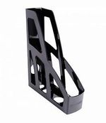 Лоток вертик. СТАММ ЛИДЕР 75 мм черный полипропилен