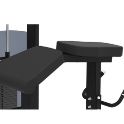 Impulse IF9321 сгибание ног лежа, профессиональный тренажер