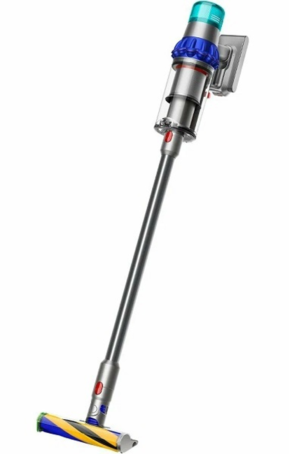 Пылесос Dyson SV47 V15 Detect HEPA синий/никель (blue/nickel) (5 насадок)