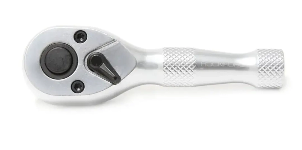 Трещотка реверсивная короткая с накаткой 1/2''(L-135мм 72зуб) RockForce##Rock FORCE RF-802426