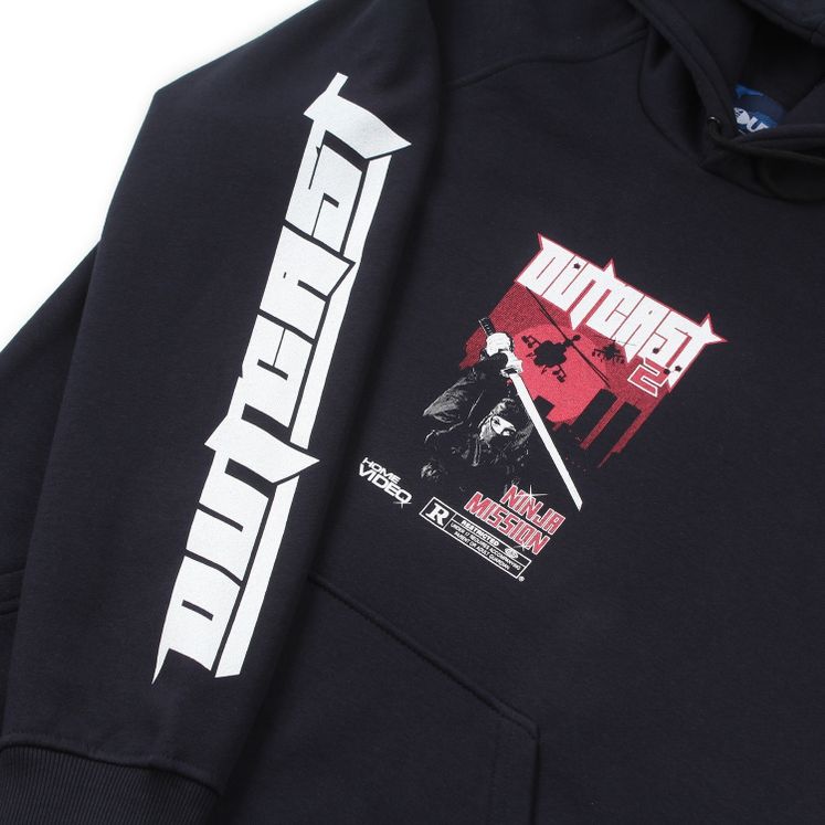 Худи OUTCAST NINJA2, темно-синий