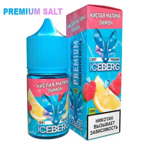 Купить Жидкость Iceberg Ice Legend Salt - Кислая Малина Лимон 30 мл