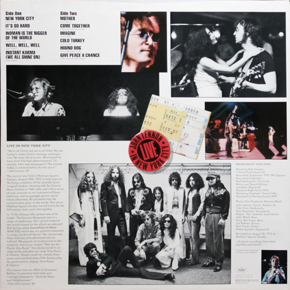 John Lennon / Live In New York City (LP)
