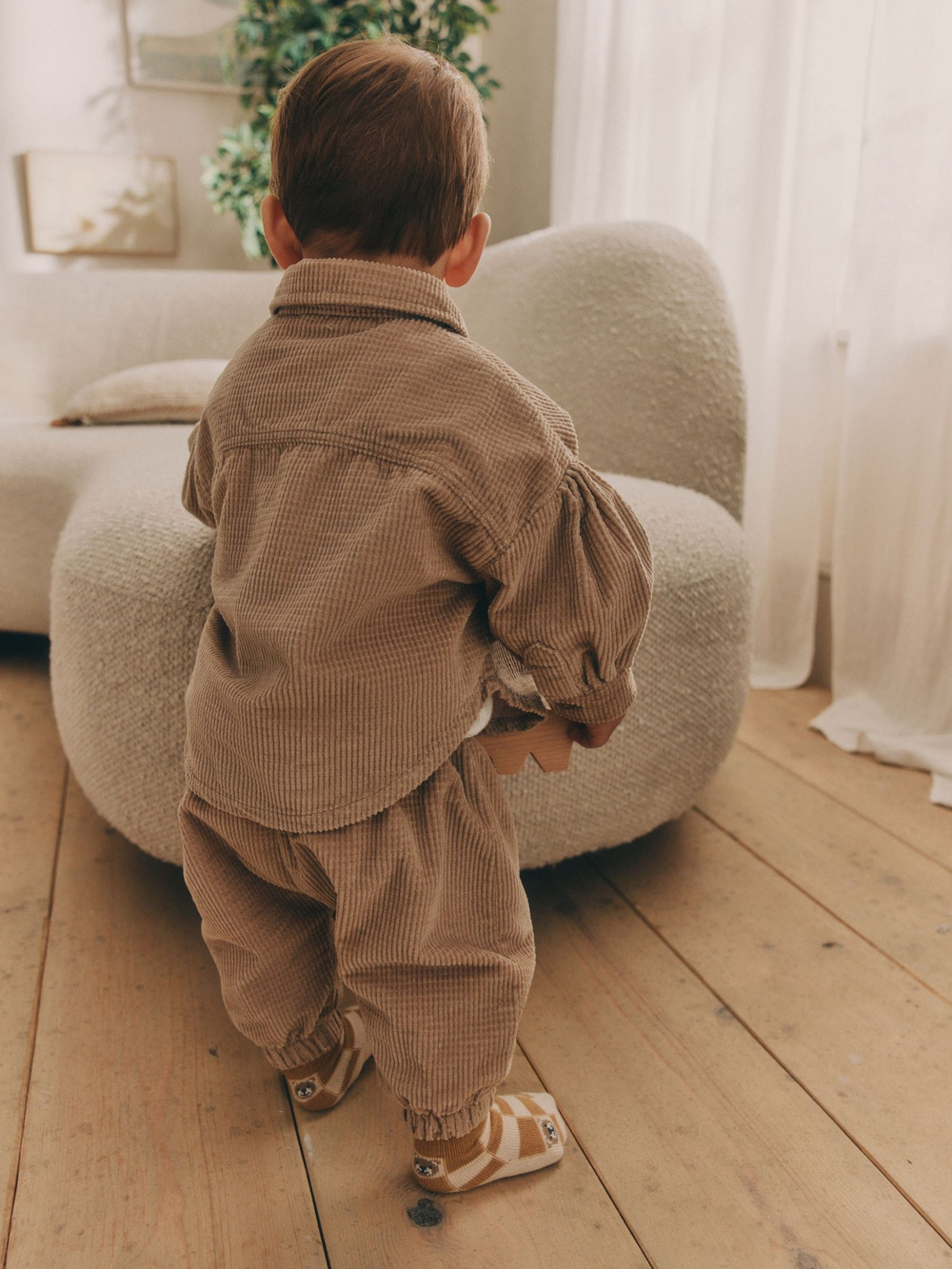 Комплект из трех предметов для малышей Next B82-532, Бежевый, Белый