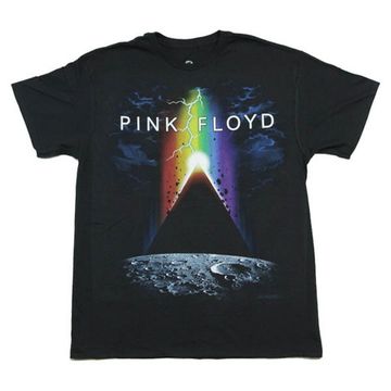 Футболка Pink Floyd призма на поверхности Луны (224)