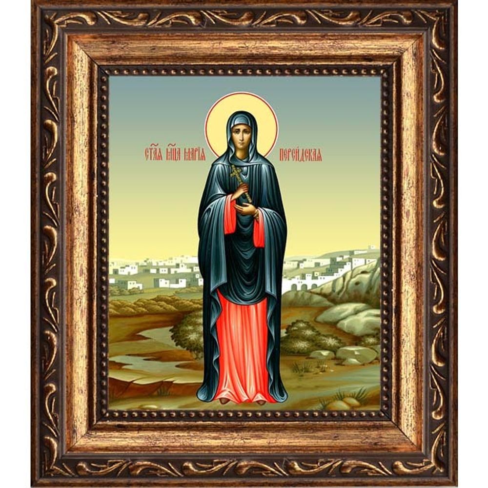 Мария Персидская мученица. Икона на холсте.