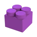Элемент 6x6x5 см для конструктора 5"