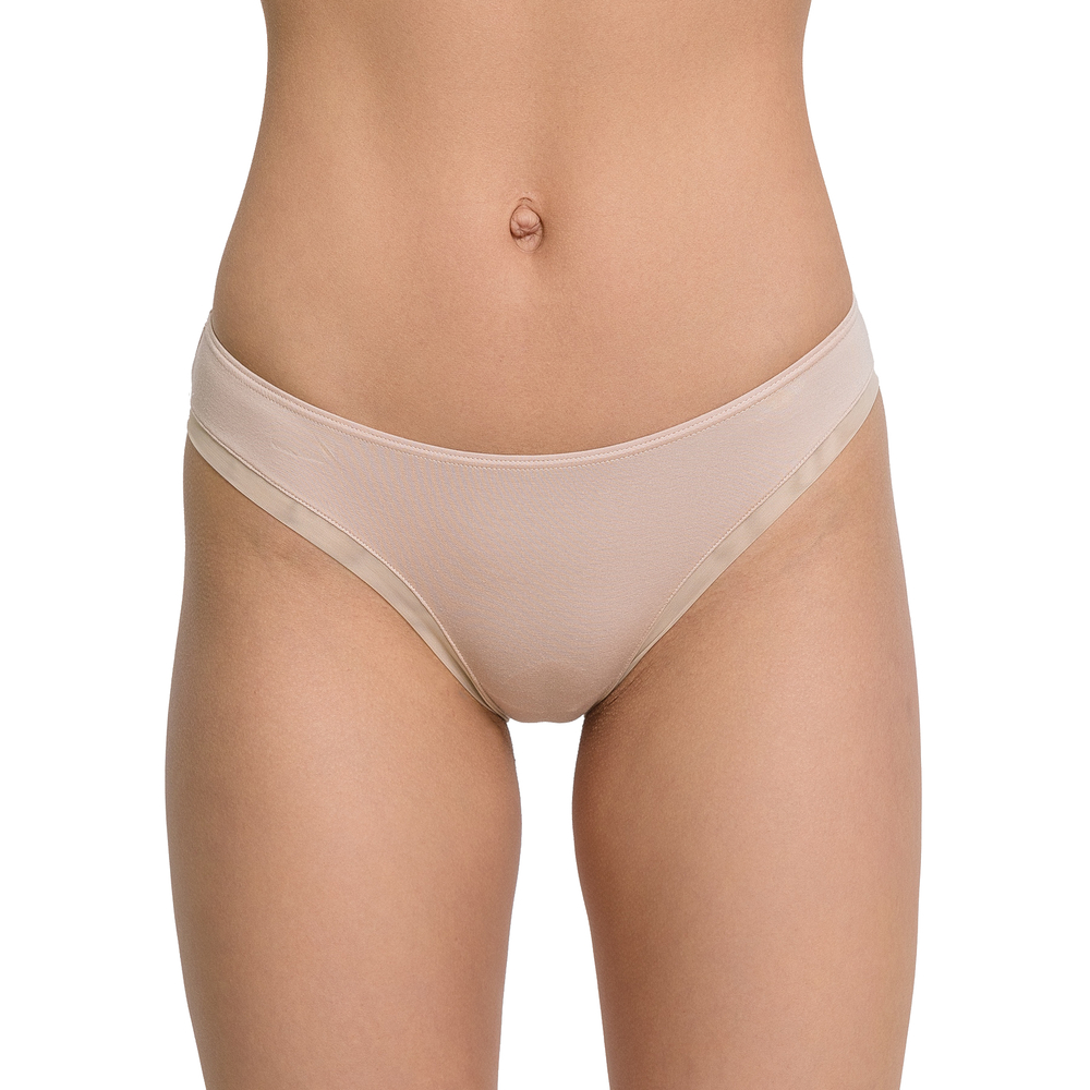 Женские трусы слипы бежевые OROBLU Perfect Line VOBT01598