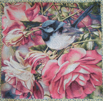 Декоративный гобеленовый чехол Песня лета 47х47