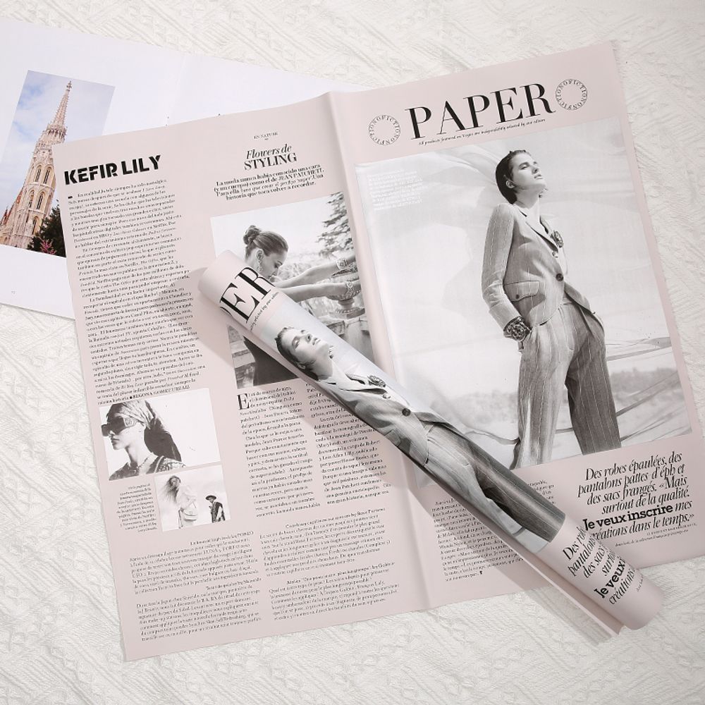 ЛИСТ &quot;Paper&quot; 58*58/20шт СВЕТЛО-РОЗОВЫЙ