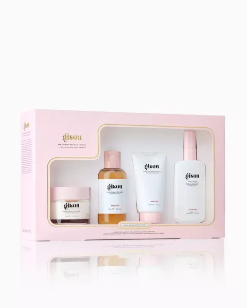 Gisou the cleanse and care routine