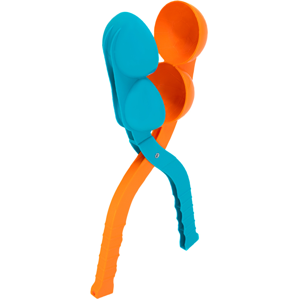Снежколеп 38 см 2 шарика FG250115100R Dvizhok оранжево-синий