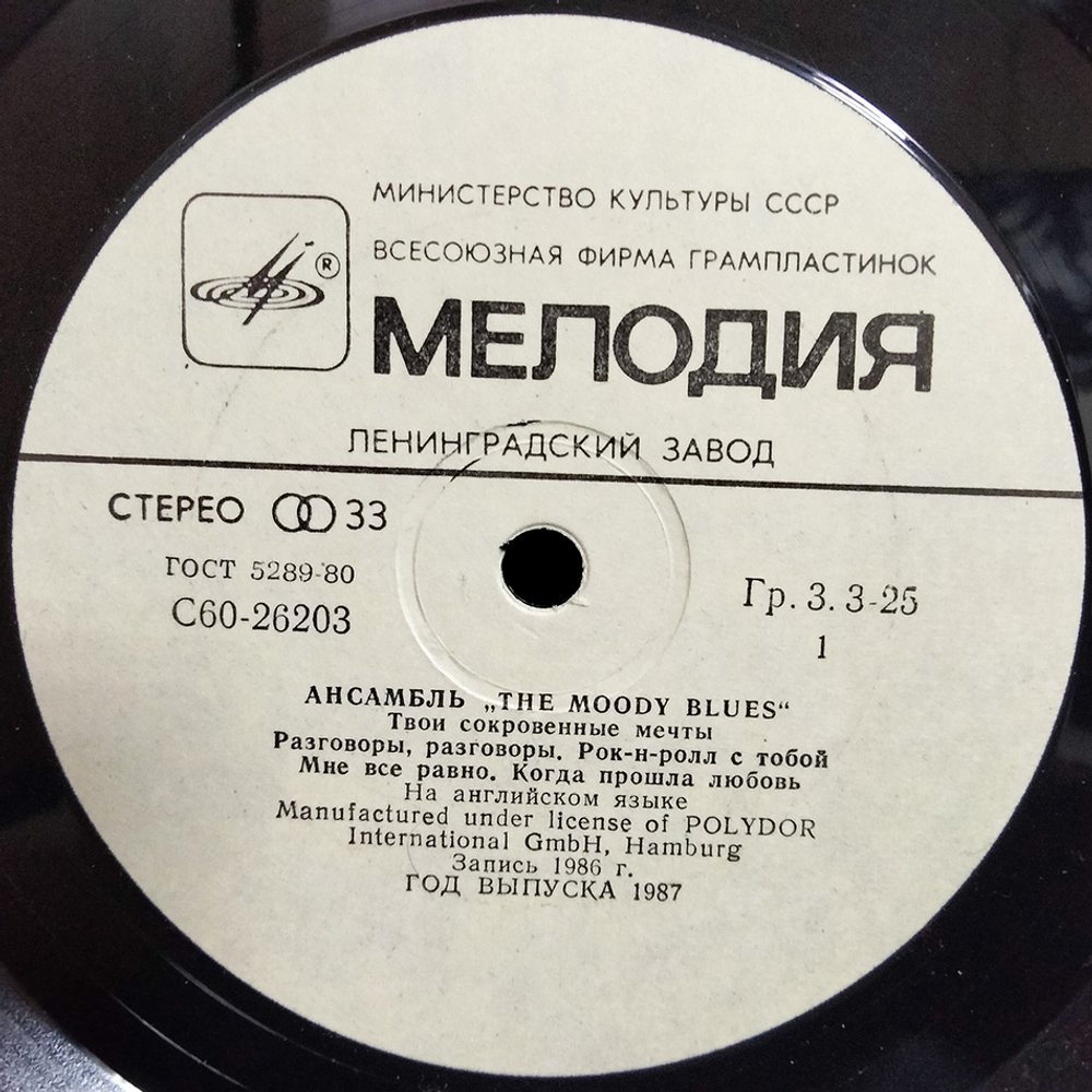 The Moody Blues / The Other Side Of Life (LP)
