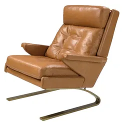 Кресло Angel Cerda 5157 из кожи цвета Camel