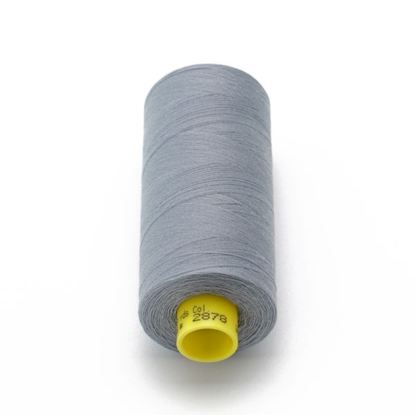 Нитка Gutermann Mara 150 (1000 метров), 1 кат., особо тонкая | 2878 серый дым