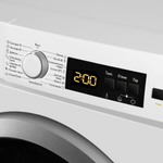 Стиральная машина с инвертором и паром MAUNFELD MFWM127WH100 ST INVERTER SLIM