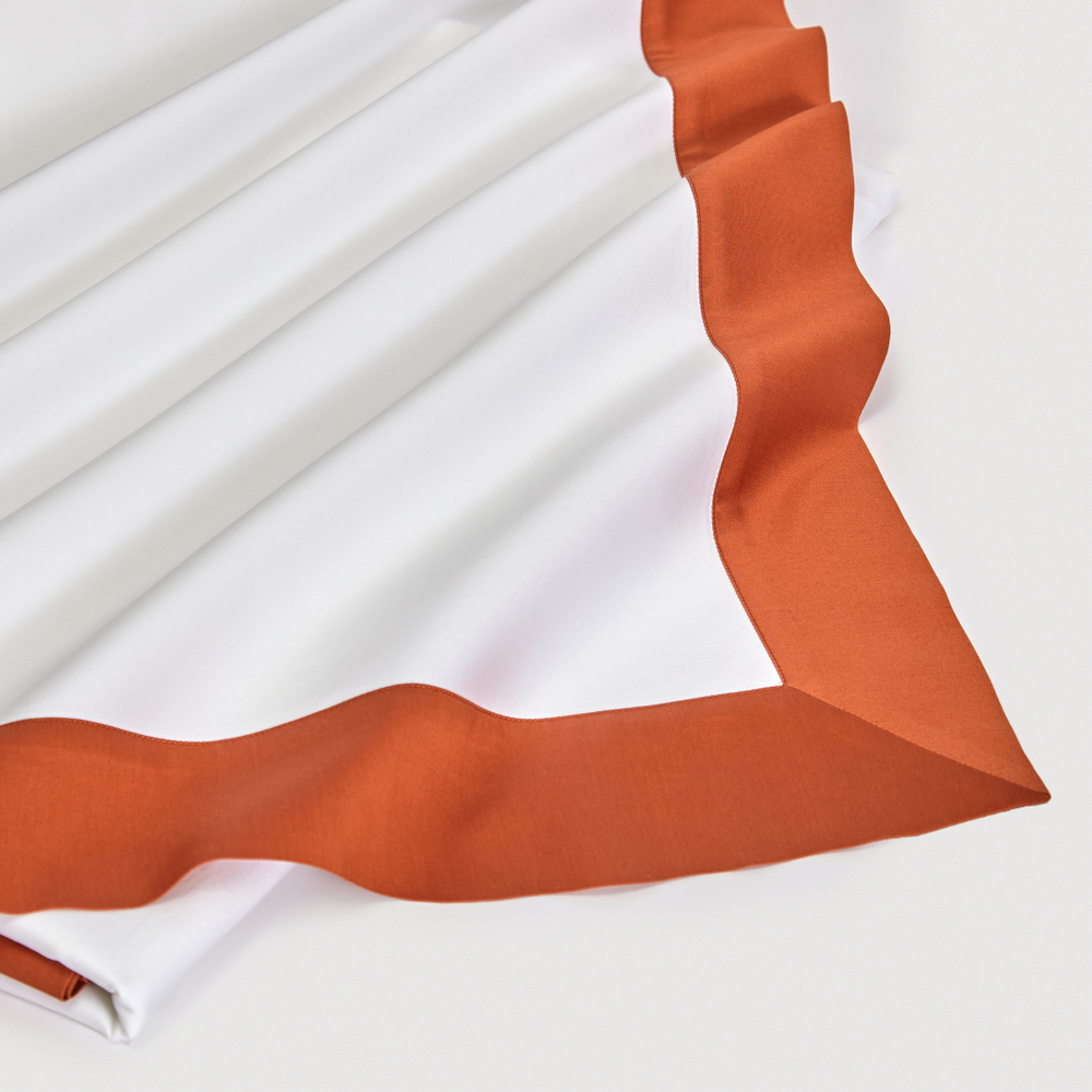 Постельное белье 2 спальное евро Сlaire&Caroll Adour Aereo белое