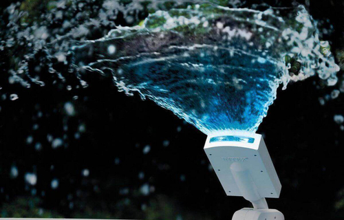 яяБас Фонтан светодиодный 4 цвета: белый голубой красный зелёный