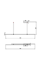 Подвесной светильник Maytoni MOD005PL-L48BSK