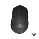Мышь Logitech M330 Silent Plus Wireless 2.4 GHz, Black