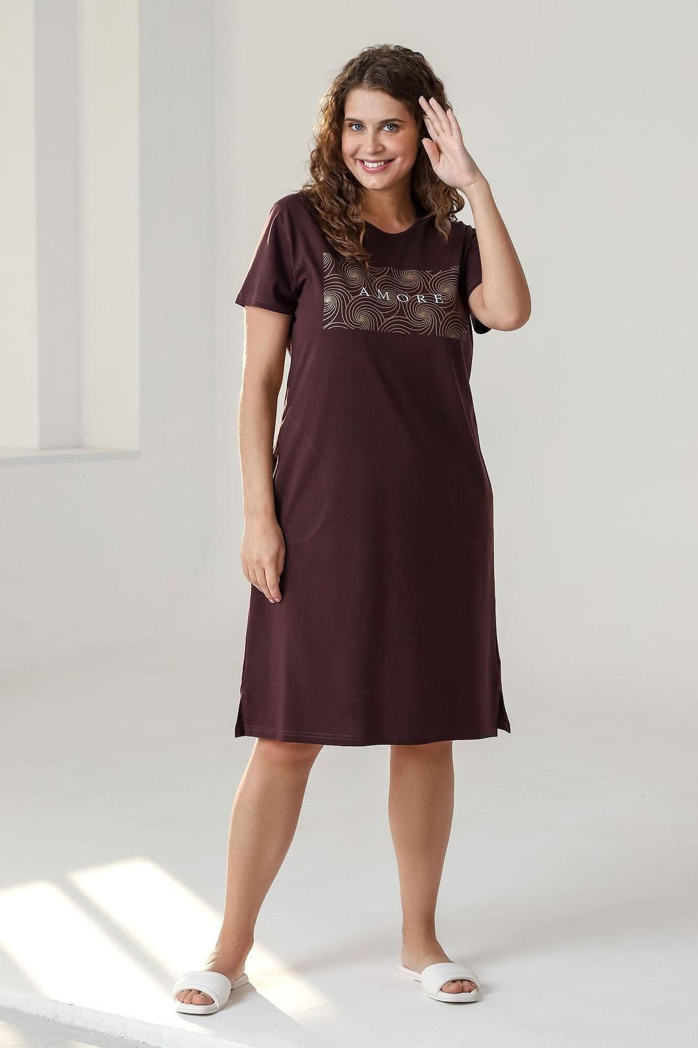 Туника Элли Виотекс КОРИЧНЕВЫЙ