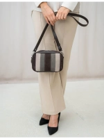 сумка через плечо маленькая натуральная замша