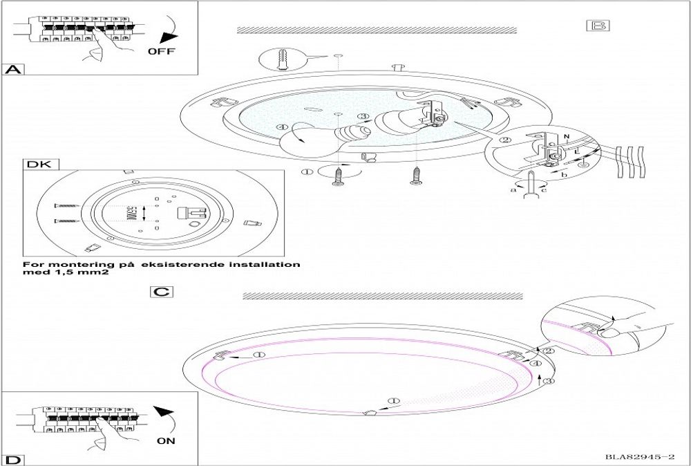 Накладной светильник Eglo Planet 3 83199