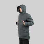  Пуховик мужской Krakatau Strofo Long Down Jacket артикул:Qm488-513 - купить в магазине Дайс