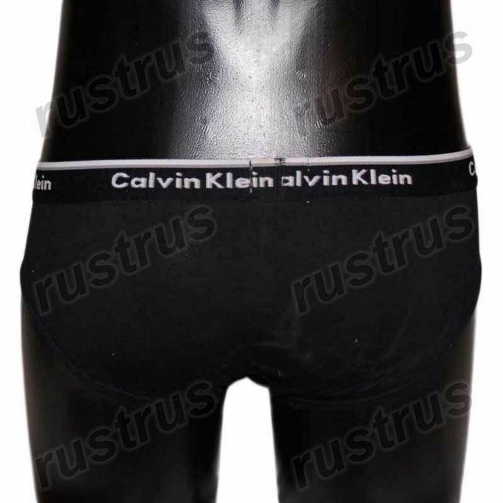 Мужские трусы брифы черные Calvin Klein