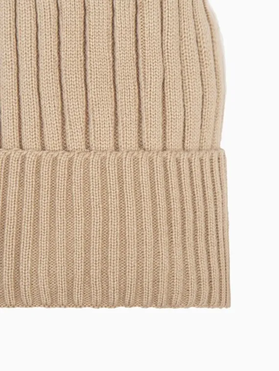 Шапка женская зимняя, цвет какао, размер 52-56