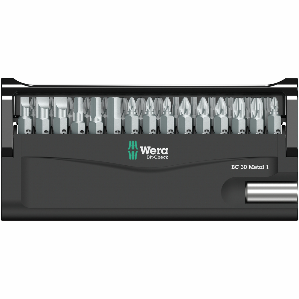 Набор бит Bit-Check 30 Metal 1 SB Wera 05057440001