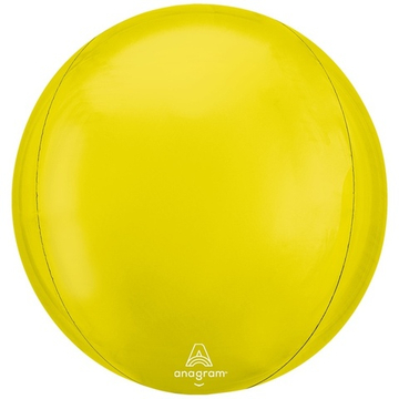 Сфера 3Д "Желтая НЕОН" 40 см