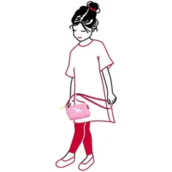 Сумка детская itbag ABC friends pink