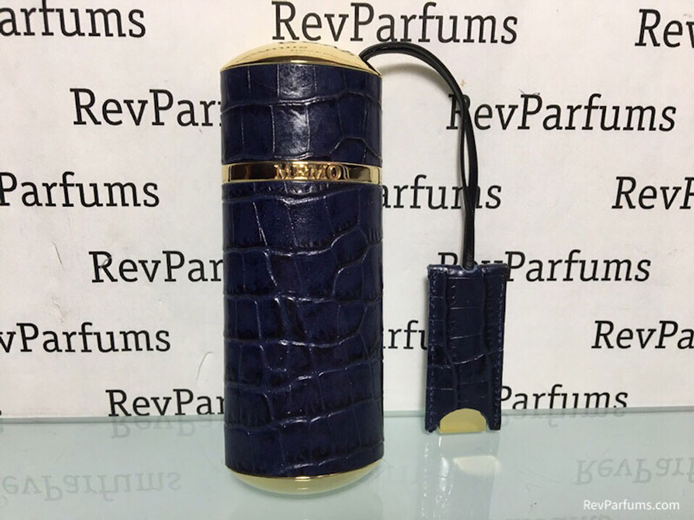 Memo Travel Leather BLUE CROCODILE