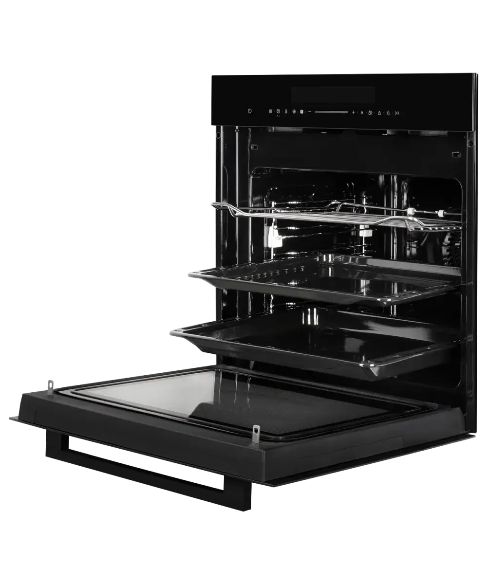 Электрический духовой шкаф Kuppersberg с функцией СВЧ HK 616 Black фото 4