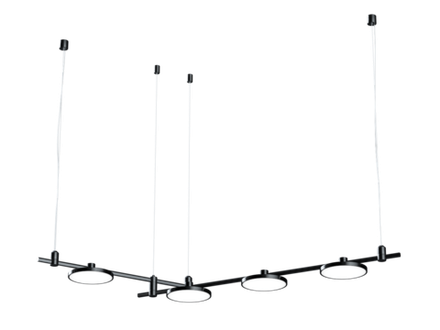 Готовая конструкция в комплекте со светильниками и источником питания