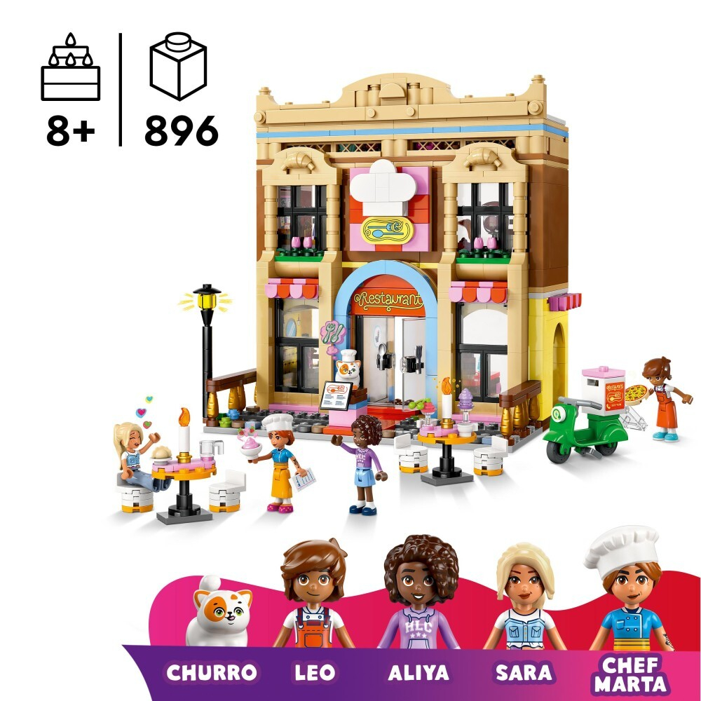 LEGO Friends / Ресторан и кулинарная школа/ 42655
