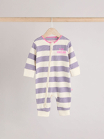 Комбинезон / Cлип для малышей Next B11-342, 3 шт., Розовый, Фиолетовый