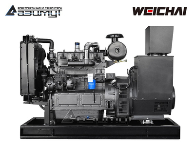 Дизельный генератор Азимут АД-40С-Т400-2РМ7 Weichai c автозапуском